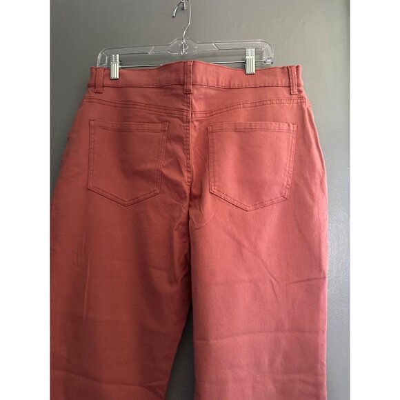 Gloria Vanderbilt Amanda Women’s Jeans 14 Peach Punch Slimming Stretch Fit - Picture 5 of 10